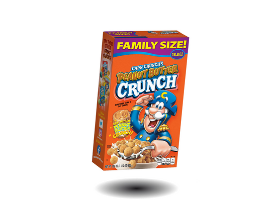 Cap'n Crunch's Cereal Peanut Butter Crunch Family Size 532g