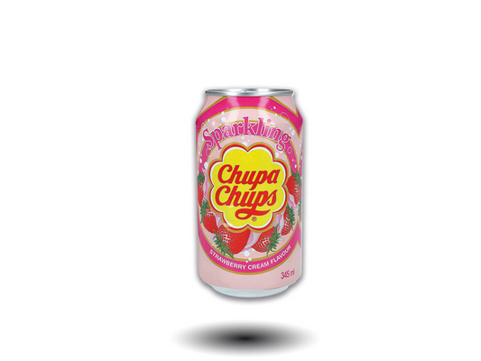 Chupa Chups Strawberry Cream Flavor 330ml