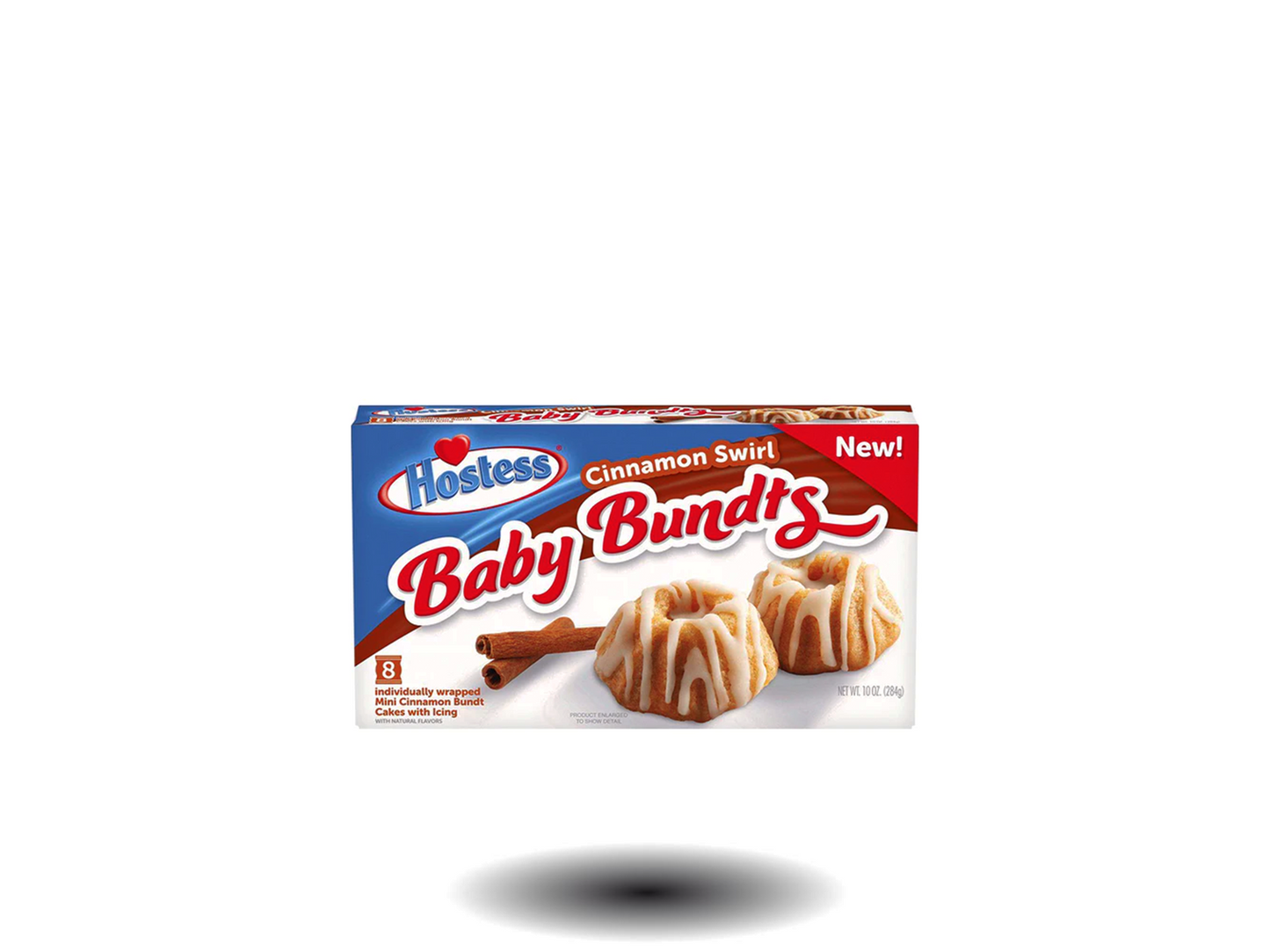 Hostess Baby Bundts Cinnamon Swirl 284g