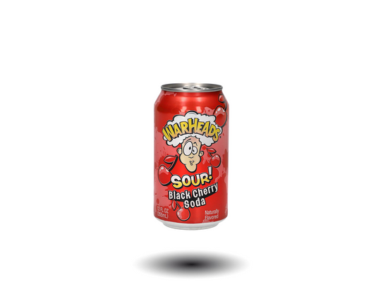 Warheads Sour Black Cherry Soda 355ml