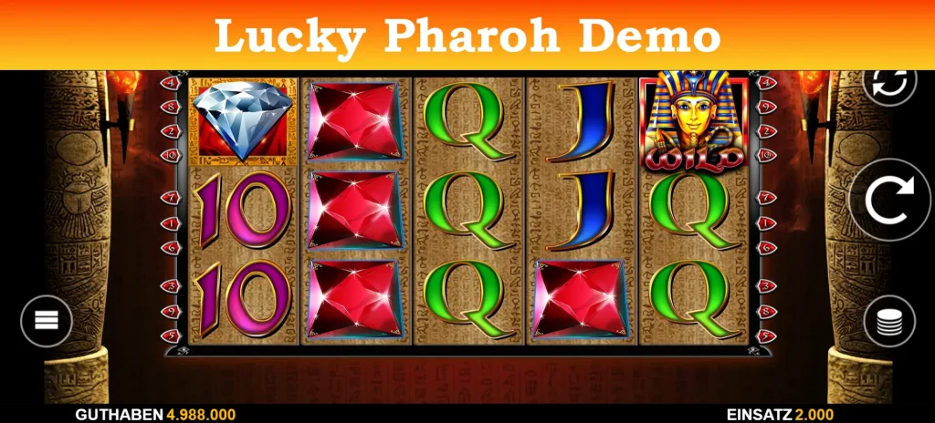 lucky pharaoh demo