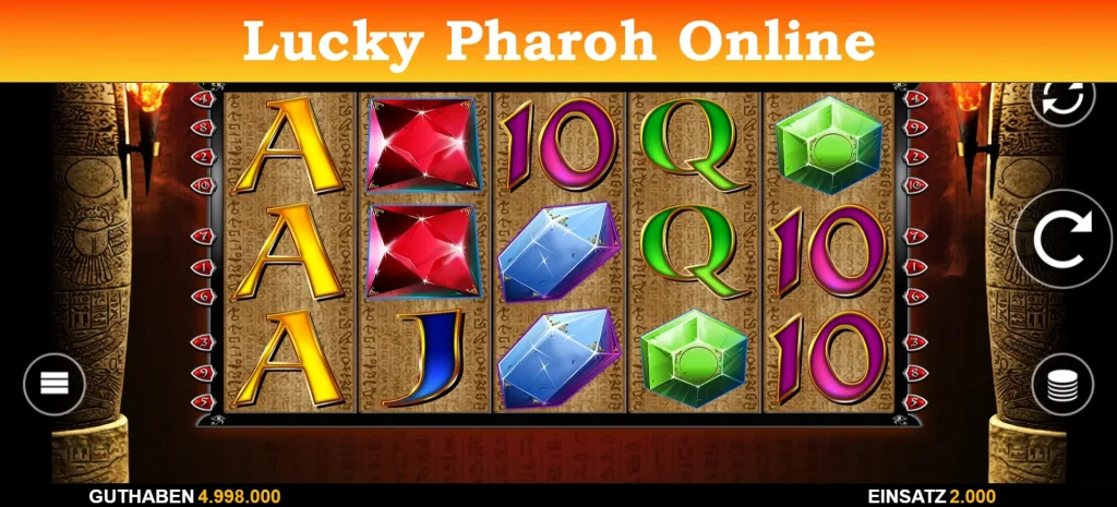 lucky pharaoh online