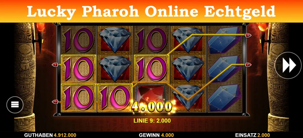 lucky pharaoh online echtgeld